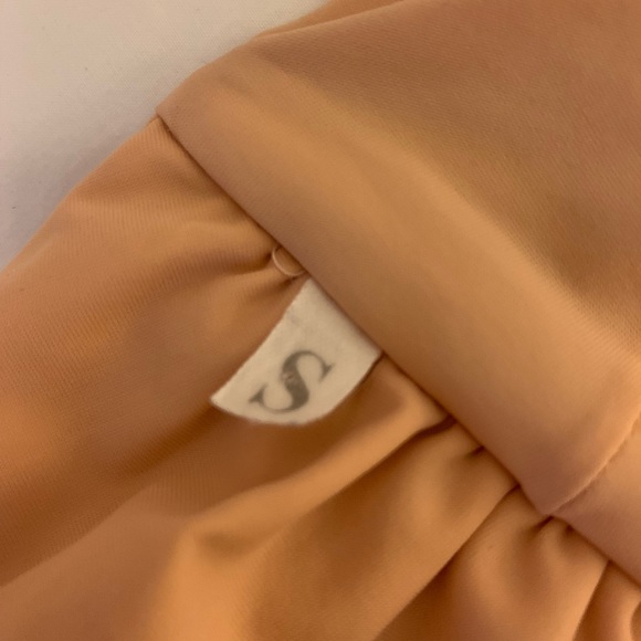 Nude Bandeau bikini with red heart - Picture 3 of 4